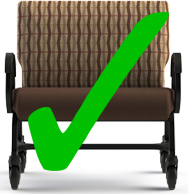 Rolling Wheeled Chair